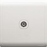 Schneider PIENO PIENO TV SOCKET WHITE PUTIH