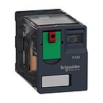 Schneider Zelio Miniature Plug-in relay - Zelio RXM 2 C/O 24 V AC 12 A